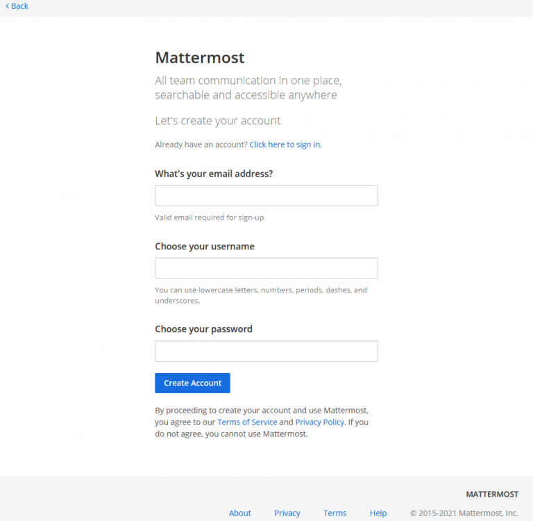 mattermost server mattermost server